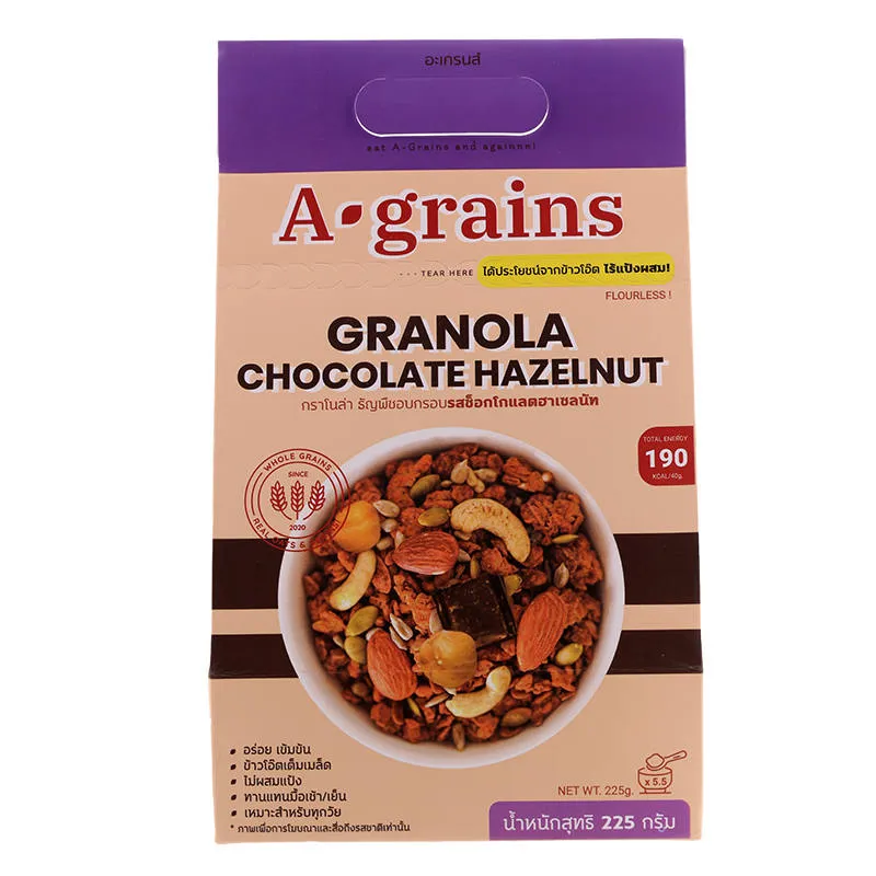 A Grains Granola Chocolate Hazelnut 225g